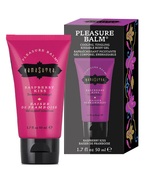 Kama Sutra Placer Bálsamo Sensaciones Beso de frambuesa 1.7 fl oz